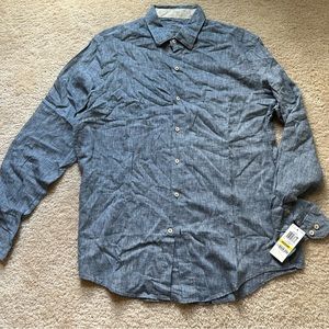 Tasso Elba Button Down Shirt Men’s sz Medium